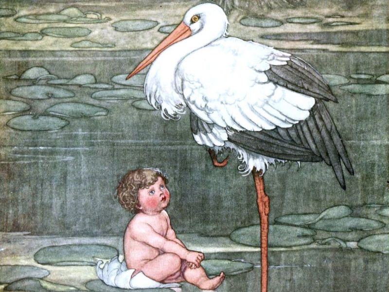 the storks by william heath robinson